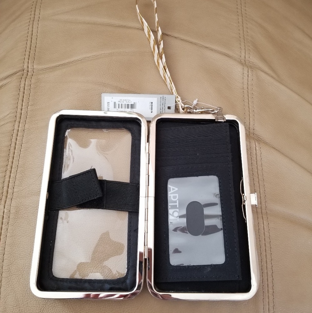 Apt 9 Clutch Wallet/Phone Case Wristlet - Picture 3 of 7
